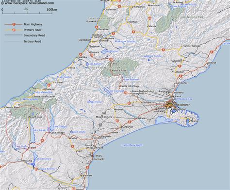 Where Is Scotts Slip Map New Zealand Maps