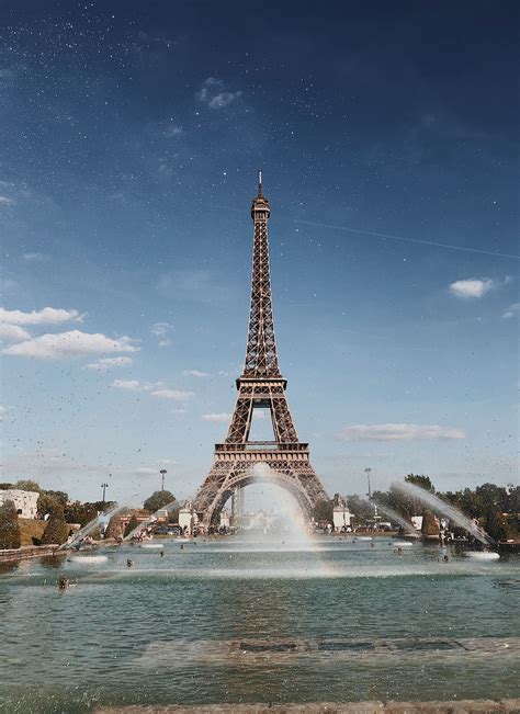 Eiffel In The Summer Eiffel Tower Eiffel Tower