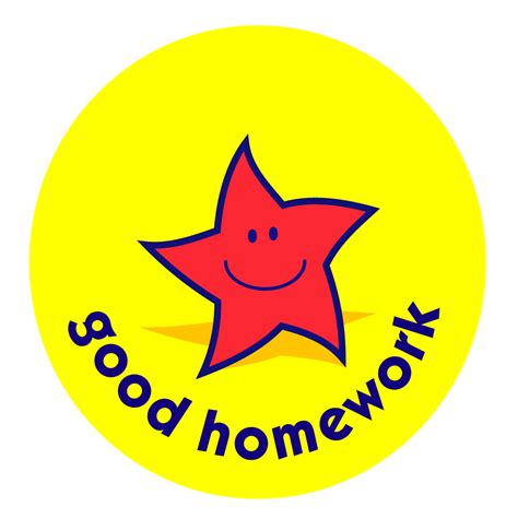 Good Homework Reward Stickers The Sticker Factory