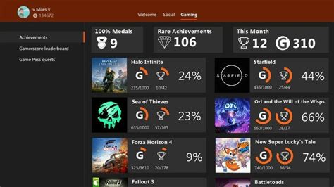 Random Xbox Fan Shares Concept For Improved Achievements Layout Pure