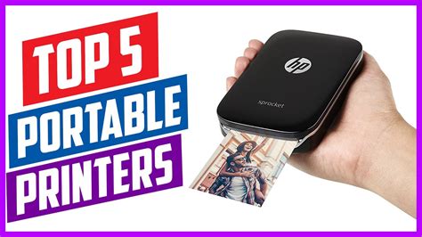 Top 5 Best Portable Printers In 2021 A Comparison And Reviews Youtube