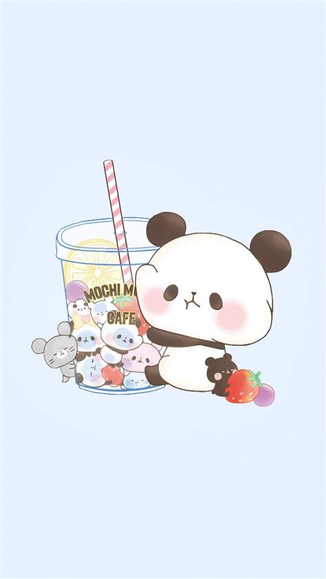 Pin By Apoame On Mochi Mochi Panda Cute Panda Wallpaper Cute Cartoon