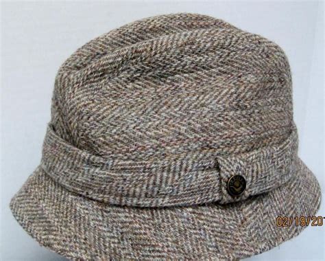 Country Gentlman Travler 100 Scottish Wool Hat Harris Tweed Assoc 7