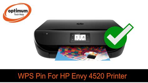 Solved How To Find Wps Pin For Hp Envy 4520 Printer