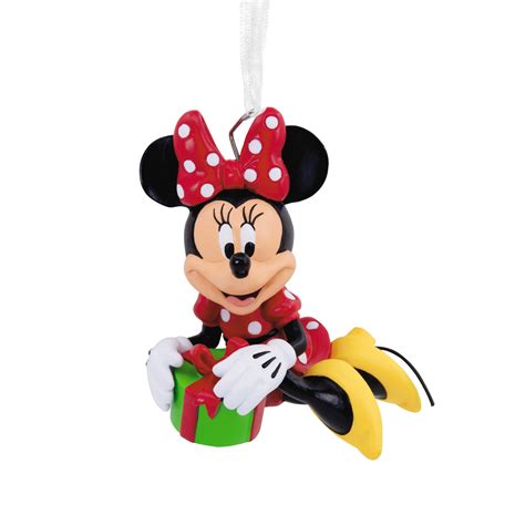 Minnie Mouse And Present Christmas Ornament Walmart Exclusive