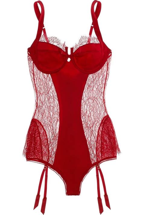 pin on red lingerie moodboard