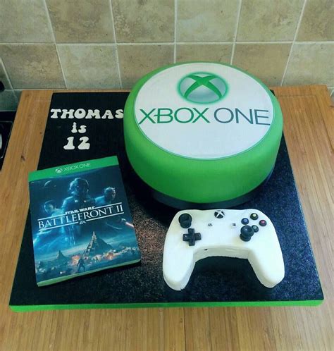 Xbox One Birthday Cake Xbox Cake Xbox Birthday Party Racing Cake