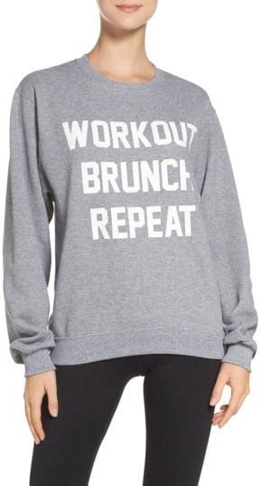 Private Party Workout Brunch Repeat Sweatshirt Ts For Pilates