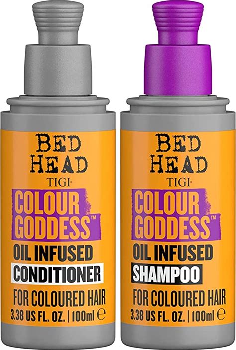 Tigi Bed Head Colour Goddess Travel Size Shampoo And Conditioner For