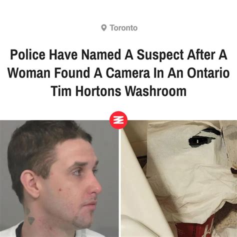 Police Have Named A Suspect After A Woman Found A Camera In An Ontario