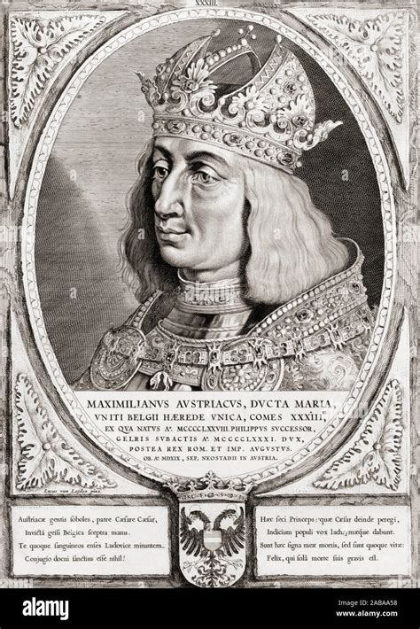 Maximilian I 1459 1519 Holy Roman Emperor Stock Photo Alamy