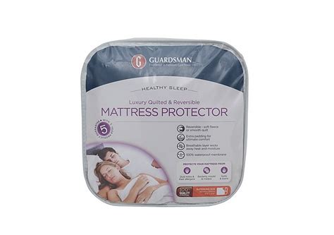 Extends the life of your new adjustable bed. Guardsman Luxury Quilted & Reversible Mattress Protector ...