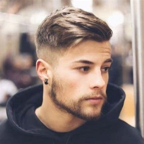 1.1 tapered sides with side swept fringe; Beautiful Men Haircut for Long Face 2018 2019 - New Haircut Style