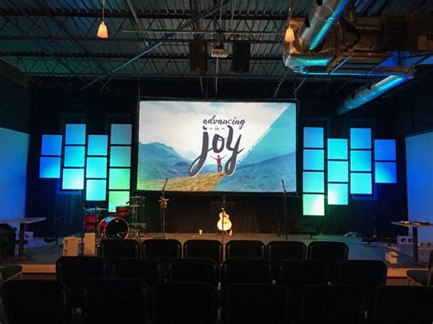 Staggered Church Stage Design Ideas Backdrops Church Stage Design