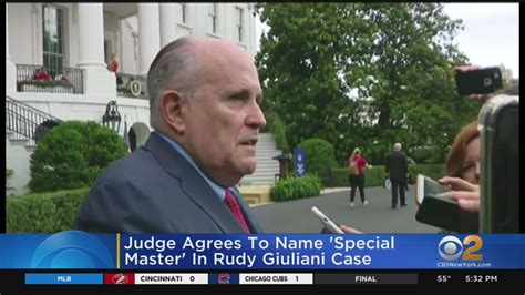 Judge Agrees To Name Special Master In Rudy Giuliani Case Youtube