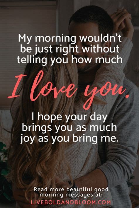 √ Life Partner Romantic Good Morning Quotes For Wife