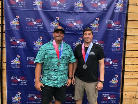 Caci Members Mckeown And Osborn Earn Silver Medals At 2019 Police And Fire