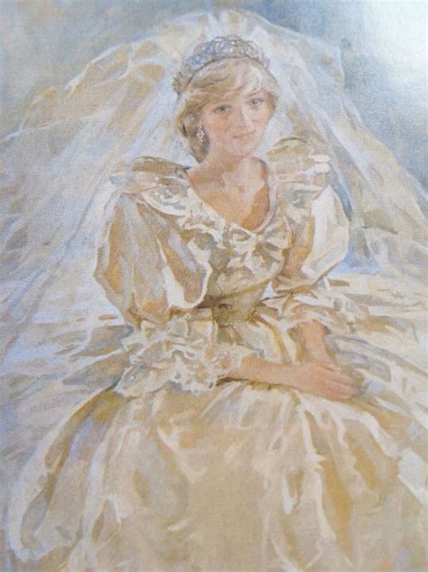 Painted In December Of By Susan Ryder This Portrait Of Diana