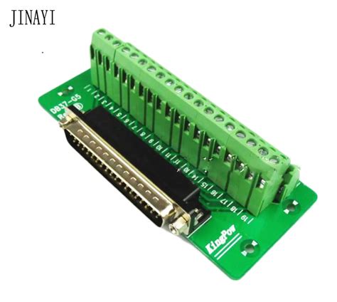 37 Pin Db37 Male Female D Sub Dr 37 Signal Terminal Breakout Adapter