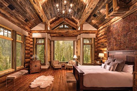 This Home Embodies Luxury In The Mountains Luxuryloghomebedrooms