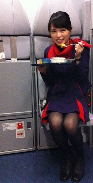 World Stewardess Crews Hong Kong Airlines Beautiful Stewardesses Give