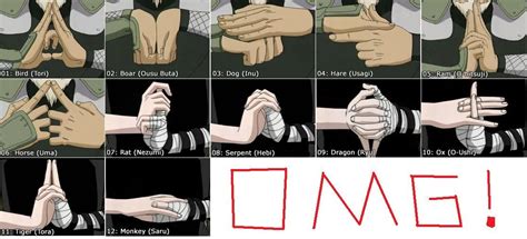 Naruto Jutsu Hand Signs Narutojulm