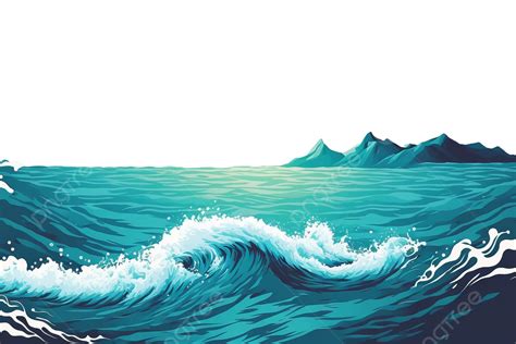 Wellen Und Meer Isoliert Sommer Natur Meer Ozean Welle Png Und Psd