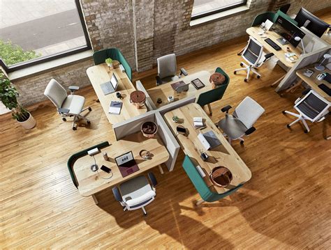 Steelcase Flex Electric Height Adjustable Office Desk Steelcase