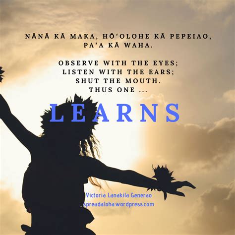 Nā ʻŌlelo Nōʻeau | Hawaiian Wisdom (Proverbs) – Hālau 'Aha Hui Lānākila