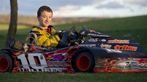 Go Kart Riding Teen Racing For A Cure Centre Daily Times