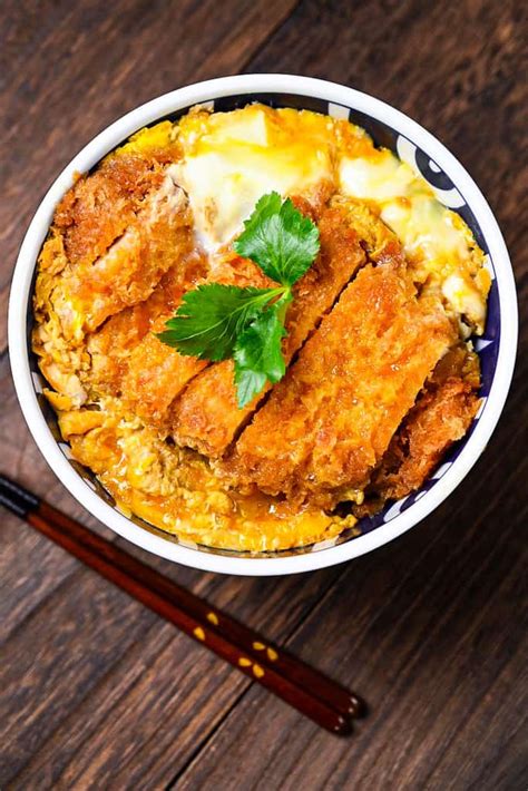 Katsudon Japanese Pork Cutlet Bowl Sudachi Recipes