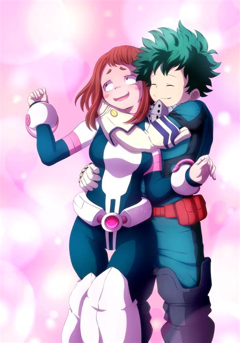 He could see the gameboy in shigaraki's hand as the man's knuckles turned white from gripping at it. Deku e Uravity by GabrielPMN1 on DeviantArt