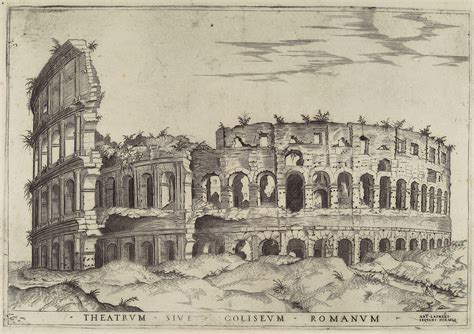 Speculum Romanae Magnificentiae The Colosseum Antonio Lafreri 41