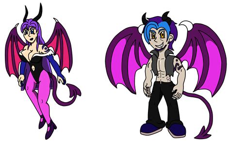 Succubus And Incubus By Cryoflaredraco On Deviantart