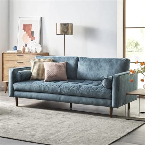 Etikette Humanistisch Gebet Mid Century Modern Sofa Couch Bewegung