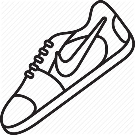 Runners Shoe Drawing Clipart Best