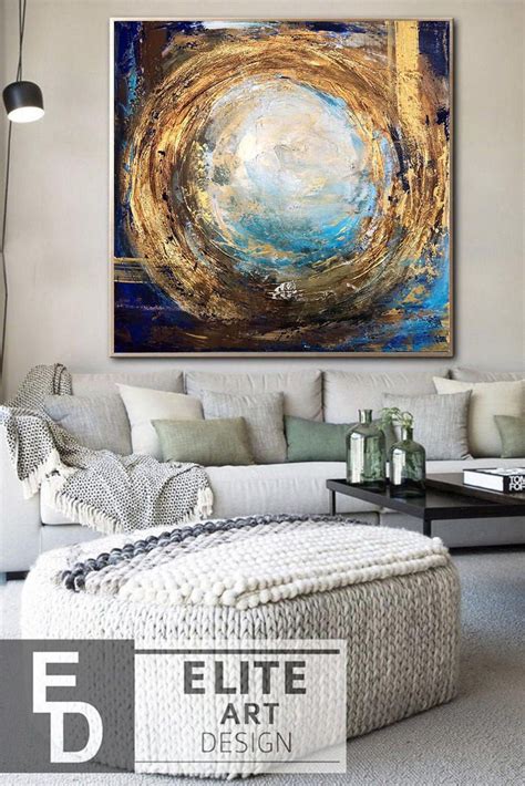 Oversized Abstract Painting Extra Large Paintings On Canvas Etsy