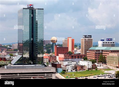 Downtown Knoxville Tennessee Skyline Stock Photo Alamy