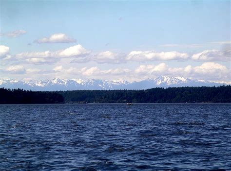 Olympic Mountains Over The South Puget Sound Photos Diagrams And Topos