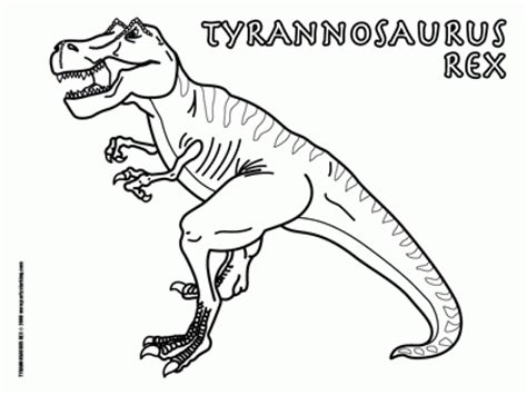 Dinosaur Coloring Pages T Rex Pictures To Print Pics Colorist