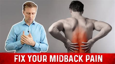 How To Fix Mid Back Pain Drberg On Acupressure For Back Pain Youtube