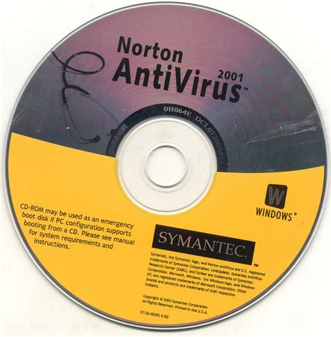 Norton Anti Virus 2001 Windows95 Symanteceng Free