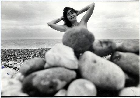Eileen Jakes 47 Campaigner Nude Sunbathing Editorial Stock Photo
