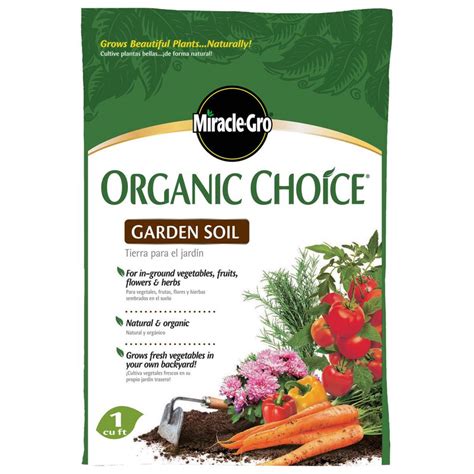 Miracle Gro Organic Choice Garden Soil Miracle Gro