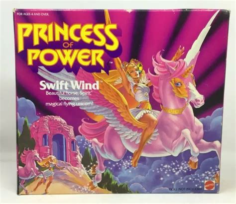 Vintage Mattel 1984 Princess Of Power Swift Wind Motu She Ra 9191 Misb