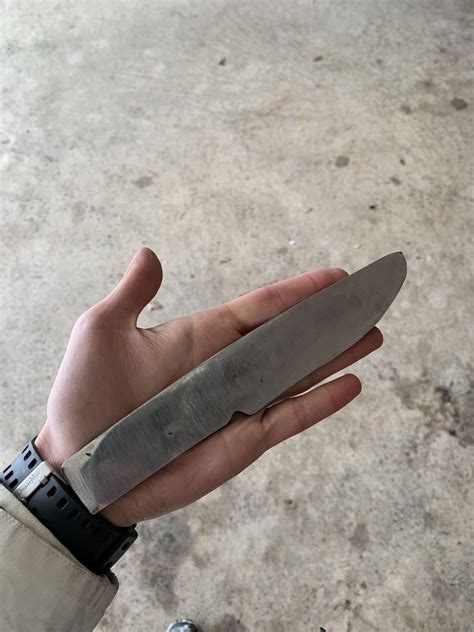 Forged My First Knife Today Obviously Not Done At All Yet I Still Have