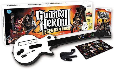 Guitar Hero Iii Legends Of Rock Guitar Bundle Wii Uk Pc And Video Games