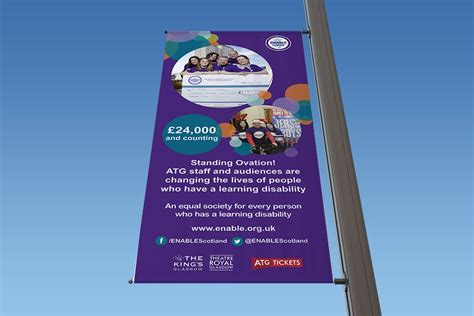 Enable Fundraising Banners 2018 Outdoor Pull Up Banners For Enable