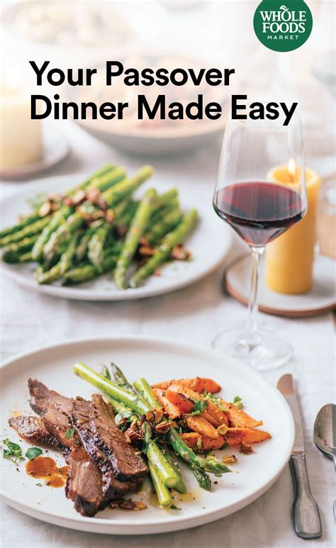 Classic Passover Dinner Recipes Meals To Order And More Whole Foods