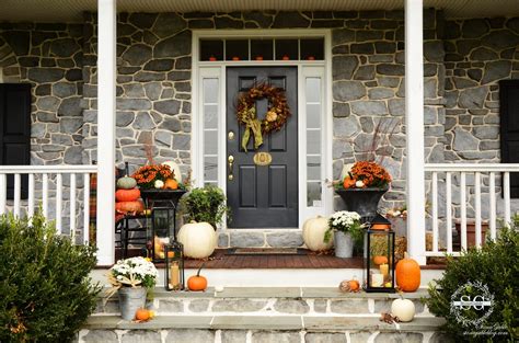Fall On The Front Porch Stonegable